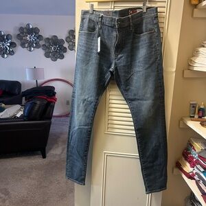 Classic Denim Straight-Leg Jeans